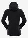ALPINE PRO Geacă softshell neagră pentru femei ALPINE PRO Hoora