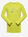ALPINE PRO Tricou funcțional pentru bărbați galben ALPINE PRO Lous