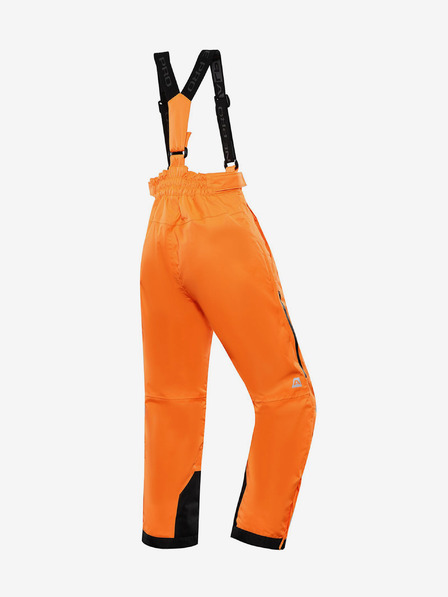 ALPINE PRO Pantaloni de schi portocalii pentru copii cu membrană ptx ALPINE PRO Osago
