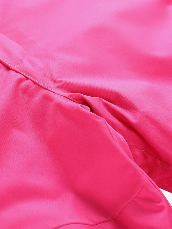 ALPINE PRO Pantaloni de schi pentru fete roz închis cu membrană ptx ALPINE PRO Osago
