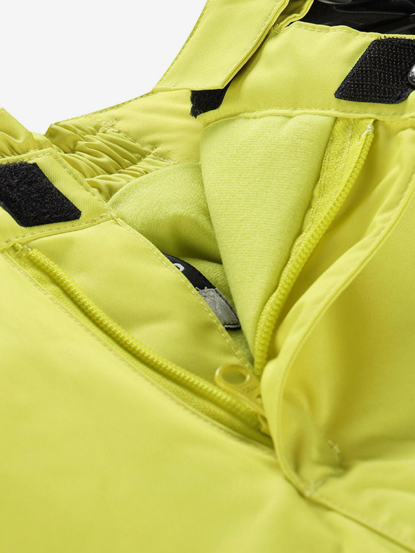 ALPINE PRO Pantaloni de schi pentru copii verde deschis cu membrană ptx ALPINE PRO Osago