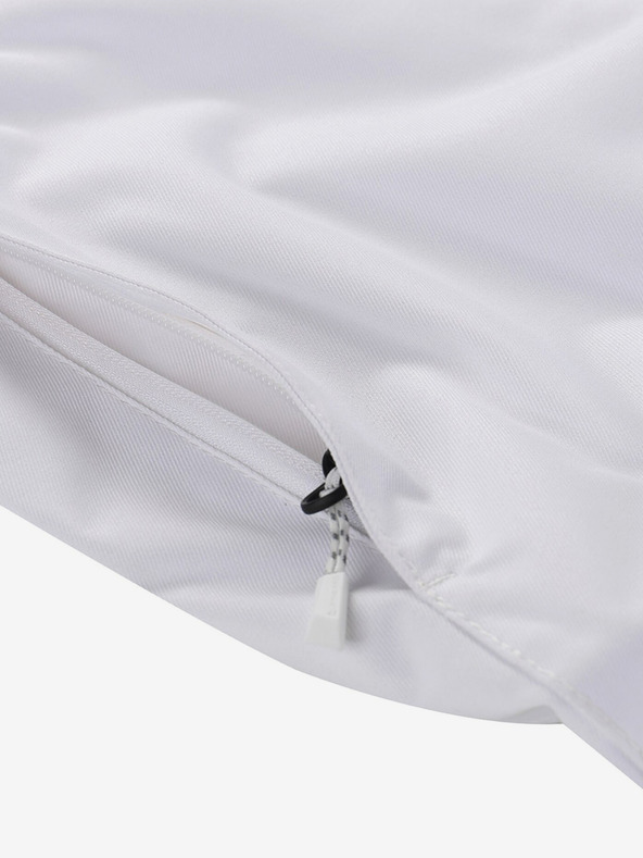 ALPINE PRO Pantaloni de schi pentru femei albi cu membrană ptx ALPINE PRO Osago