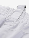 ALPINE PRO Pantaloni de schi pentru femei albi cu membrană ptx ALPINE PRO Osago