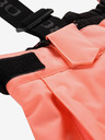 ALPINE PRO Pantaloni de schi portocalii pentru femei cu membrană ptx ALPINE PRO Osago