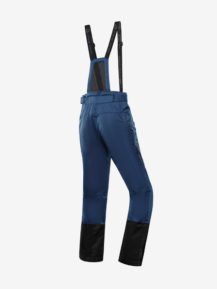 ALPINE PRO Pantaloni de schi bărbați albastru închis cu membrană PTX ALPINE PRO Feler