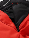 ALPINE PRO Pantaloni de schi roșii pentru bărbați cu membrană PTX ALPINE PRO Osag