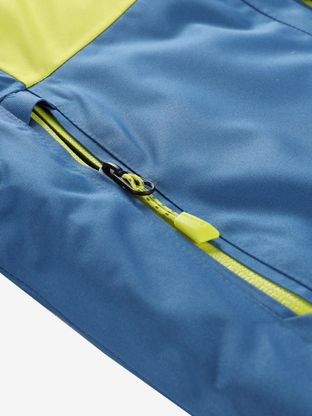 ALPINE PRO Geacă de schi albastru-verde pentru copii cu membrană PTX ALPINE PRO Reamo