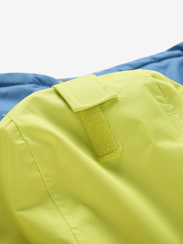 ALPINE PRO Geacă de schi albastru-verde pentru copii cu membrană PTX ALPINE PRO Reamo