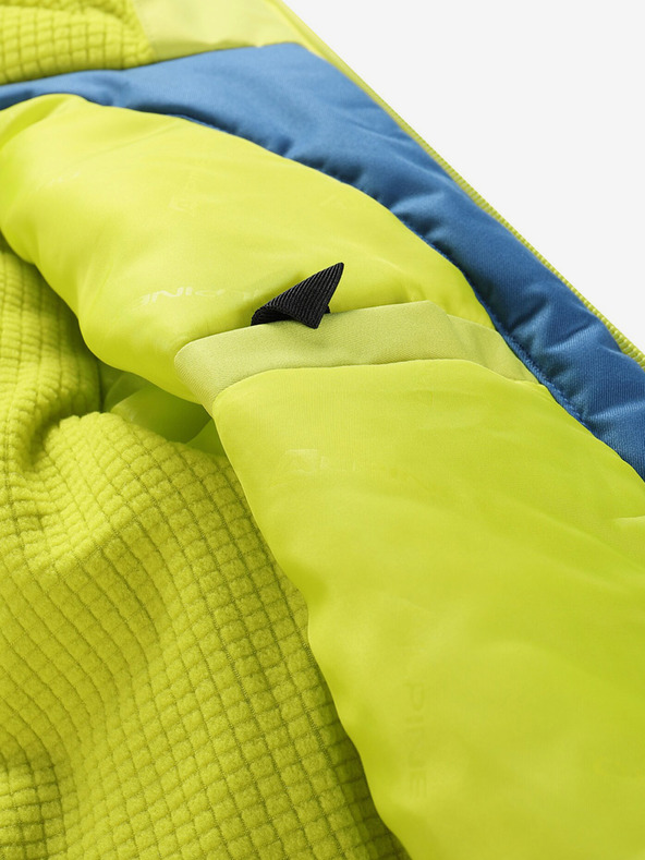 ALPINE PRO Geacă de schi albastru-verde pentru copii cu membrană PTX ALPINE PRO Reamo