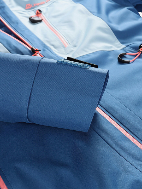 ALPINE PRO Jachetă de schi de damă albastră cu membrană PTX ALPINE PRO Reamo