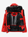 ALPINE PRO Jachetă de schi roșie de damă cu membrană PTX ALPINE PRO Olada