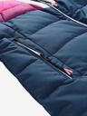 ALPINE PRO Jachetă de schi albastră și albă pentru femei cu membrană PTX ALPINE PRO Feedra