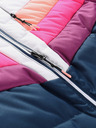 ALPINE PRO Jachetă de schi albastră și albă pentru femei cu membrană PTX ALPINE PRO Feedra