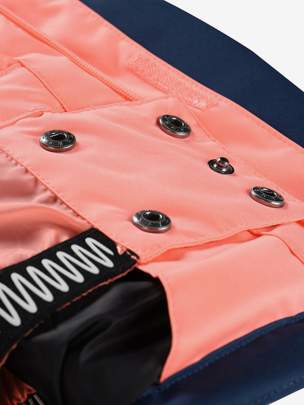 ALPINE PRO Geacă de schi portocalie pentru copii cu membrană PTX ALPINE PRO Zaribo