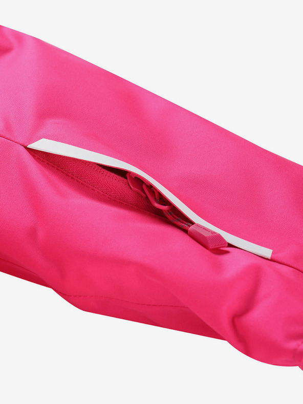 ALPINE PRO Jachetă de schi pentru fete roz închis cu membrană PTX ALPINE PRO Zaribo