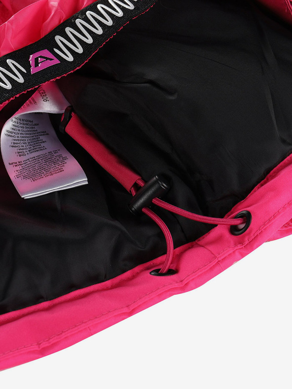 ALPINE PRO Jachetă de schi pentru fete roz închis cu membrană PTX ALPINE PRO Zaribo