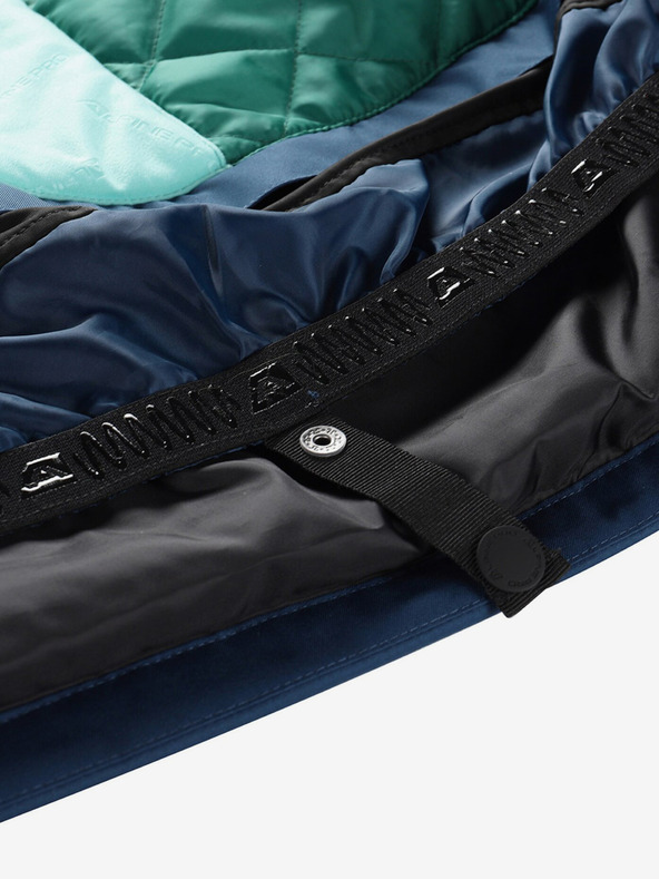 ALPINE PRO Geacă de schi verde pentru femei cu membrană PTX ALPINE PRO Zaribo