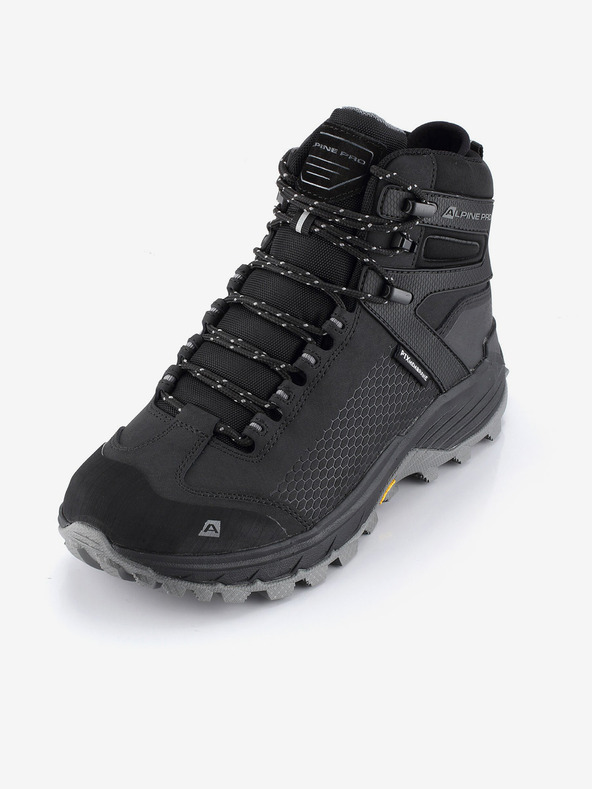 ALPINE PRO Bocanci de exterior pentru bărbați, negri, cu membrană PTX ALPINE PRO Kneiffe