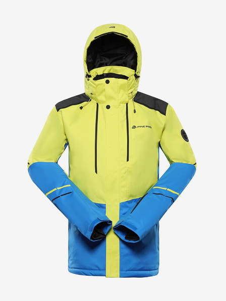 ALPINE PRO Geacă de schi pentru bărbați ALPINE PRO Zarib verde deschis