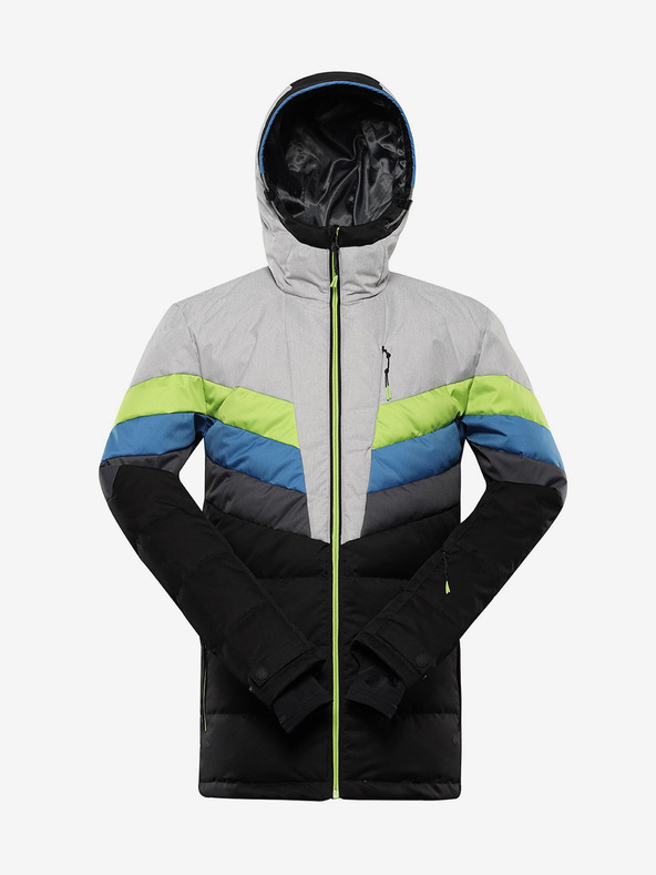 ALPINE PRO Jachetă de schi neagră pentru bărbați ALPINE PRO Feedr