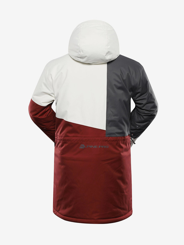 ALPINE PRO Jachetă de schi pentru bărbați ALPINE PRO Uzer burgundy