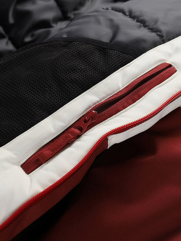 ALPINE PRO Jachetă de schi pentru bărbați ALPINE PRO Uzer burgundy