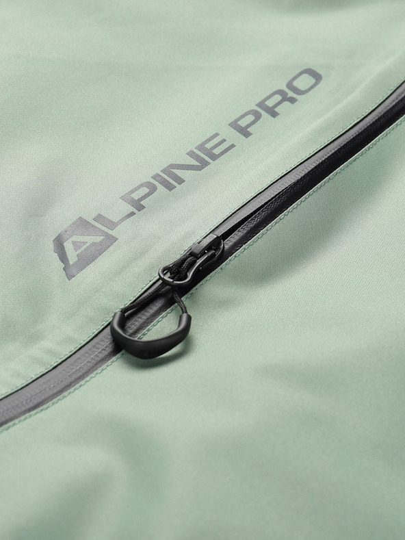 ALPINE PRO Geacă de schi verde pentru bărbați ALPINE PRO Omeq