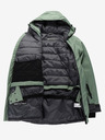 ALPINE PRO Geacă de schi verde pentru bărbați ALPINE PRO Omeq