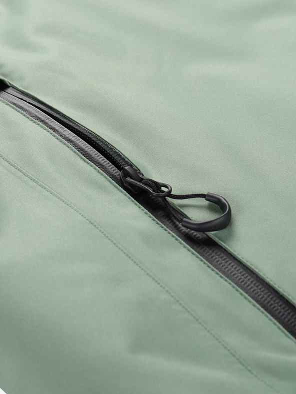 ALPINE PRO Geacă de schi verde pentru bărbați ALPINE PRO Omeq