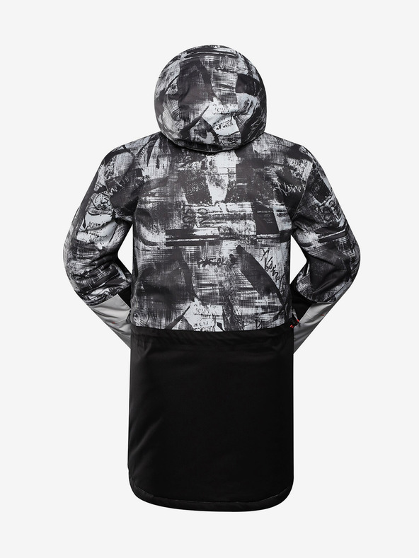 ALPINE PRO Geacă de schi pentru bărbați gri ALPINE PRO Omeq