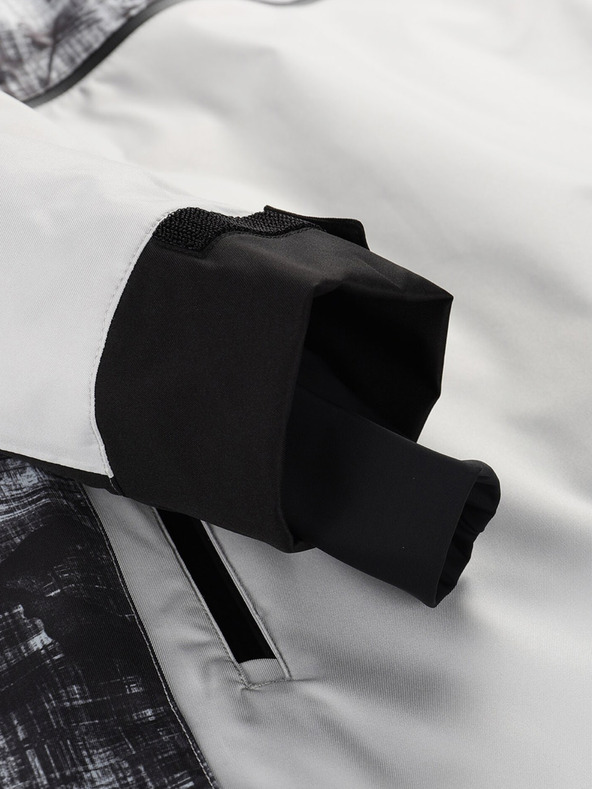 ALPINE PRO Geacă de schi pentru bărbați gri ALPINE PRO Omeq