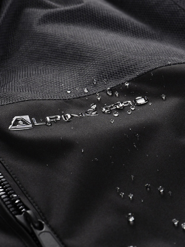 ALPINE PRO Geacă de schi neagră pentru bărbați ALPINE PRO Olad