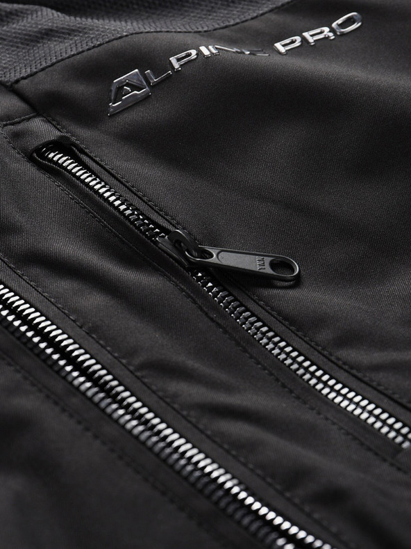 ALPINE PRO Geacă de schi neagră pentru bărbați ALPINE PRO Olad