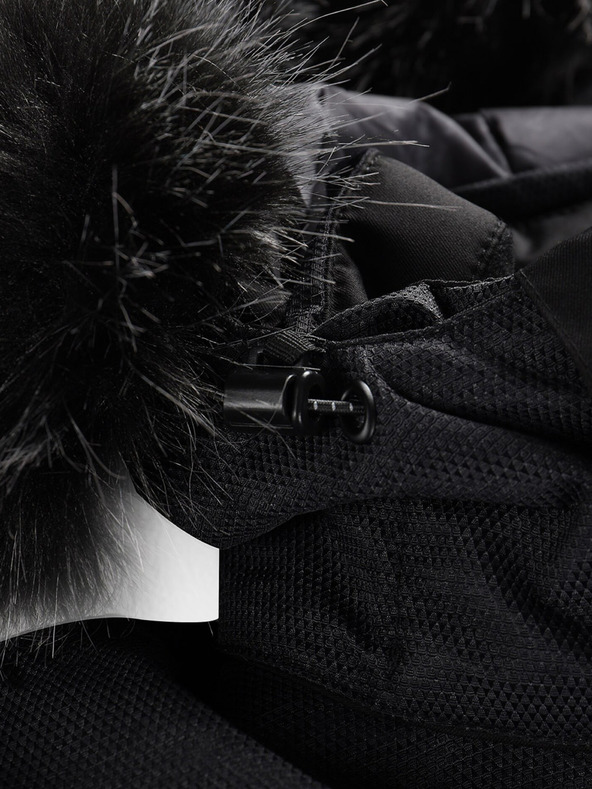 ALPINE PRO Geacă de schi neagră pentru bărbați ALPINE PRO Olad