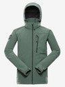 ALPINE PRO Jachetă softshell verde pentru bărbați ALPINE PRO Hoor