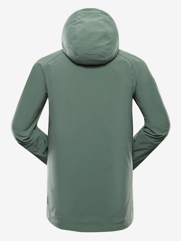 ALPINE PRO Jachetă softshell verde pentru bărbați ALPINE PRO Hoor