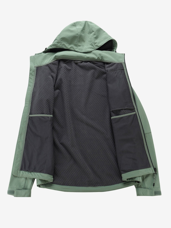 ALPINE PRO Jachetă softshell verde pentru bărbați ALPINE PRO Hoor
