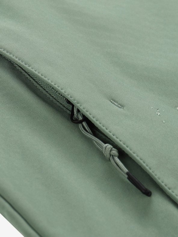 ALPINE PRO Jachetă softshell verde pentru bărbați ALPINE PRO Hoor