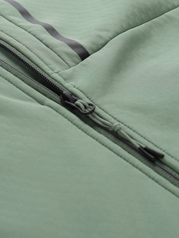 ALPINE PRO Jachetă softshell verde pentru bărbați ALPINE PRO Hoor