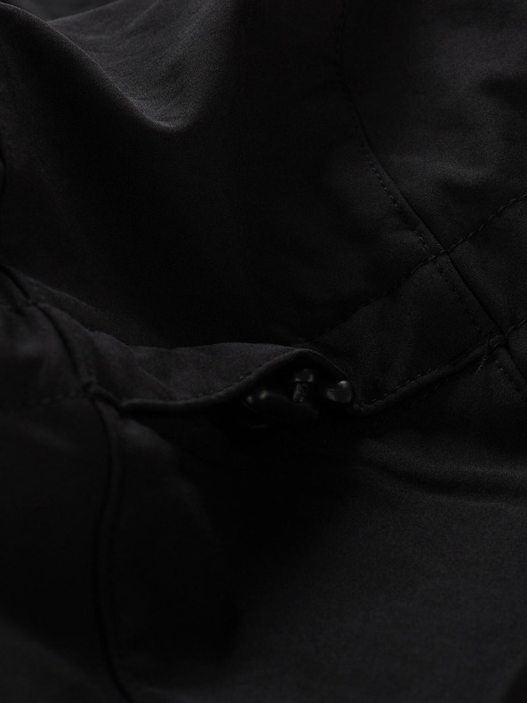 ALPINE PRO Jachetă softshell neagră pentru bărbați ALPINE PRO HOOR