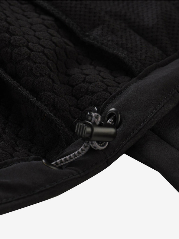 ALPINE PRO Jachetă softshell neagră pentru bărbați ALPINE PRO HOOR