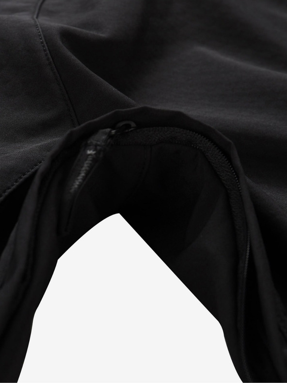 ALPINE PRO Jachetă softshell neagră pentru bărbați ALPINE PRO HOOR