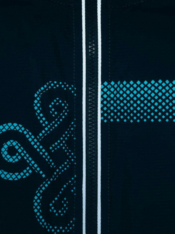 Kilpi Vesta de ciclism Kilpi FLOW-M turcoaz pentru bărbați