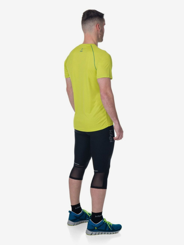 Kilpi Jambiere de alergare 3/4 de culoare neagră pentru bărbați Kilpi TERRY-M