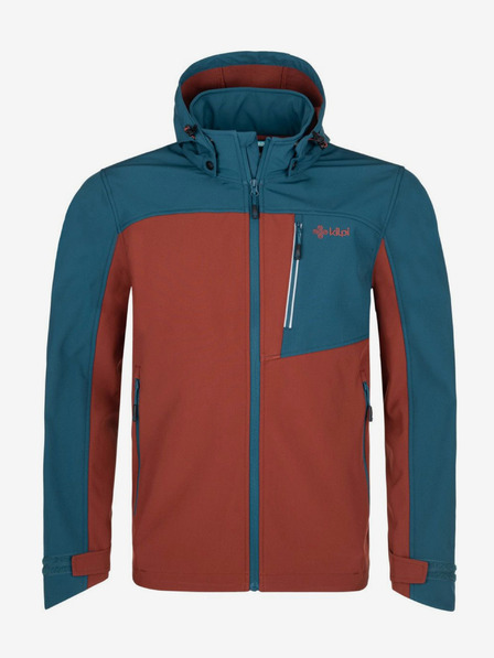Kilpi Jachetă softshell albastră și roșie pentru bărbați Kilpi RAVIO-M