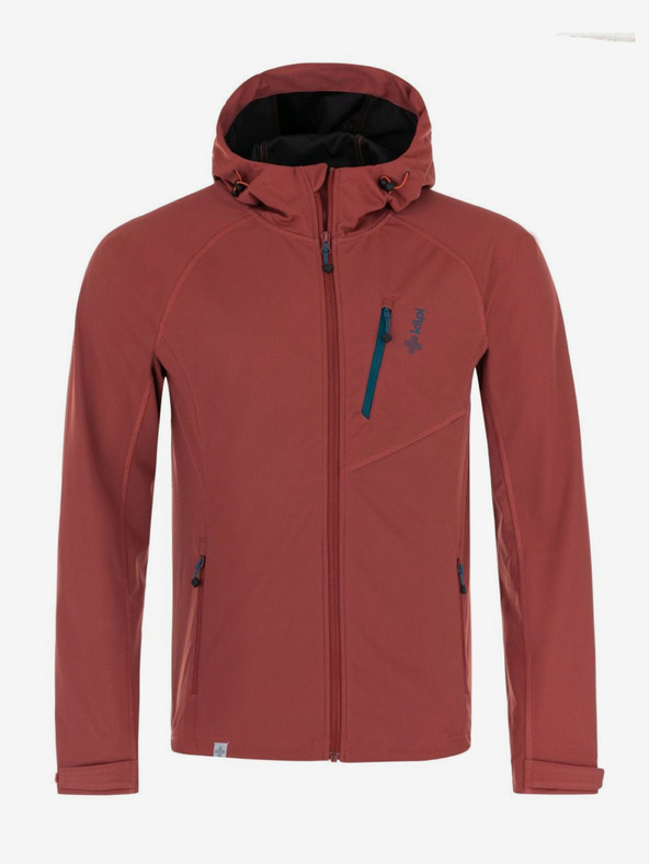 Kilpi Jachetă softshell burgundy pentru bărbați Kilpi Campo-M