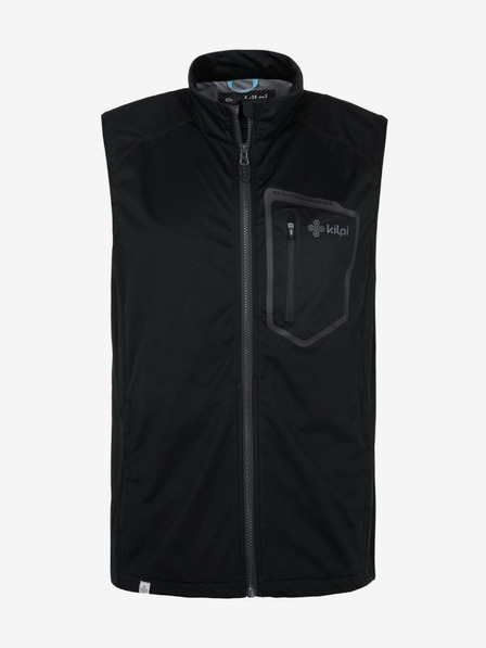 Kilpi Vesta softshell neagră pentru bărbați Kilpi Riello-M