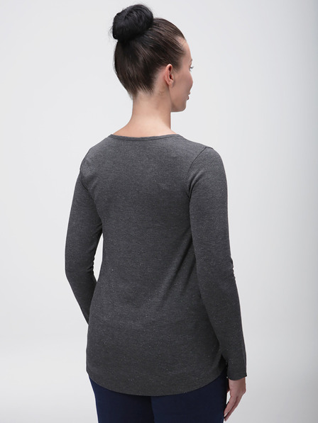 Loap Tricou negru LOAP Bavaxa pentru femei
