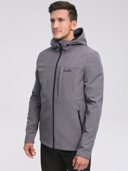 Loap Jachetă softshell gri pentru bărbați LOAP Luskan