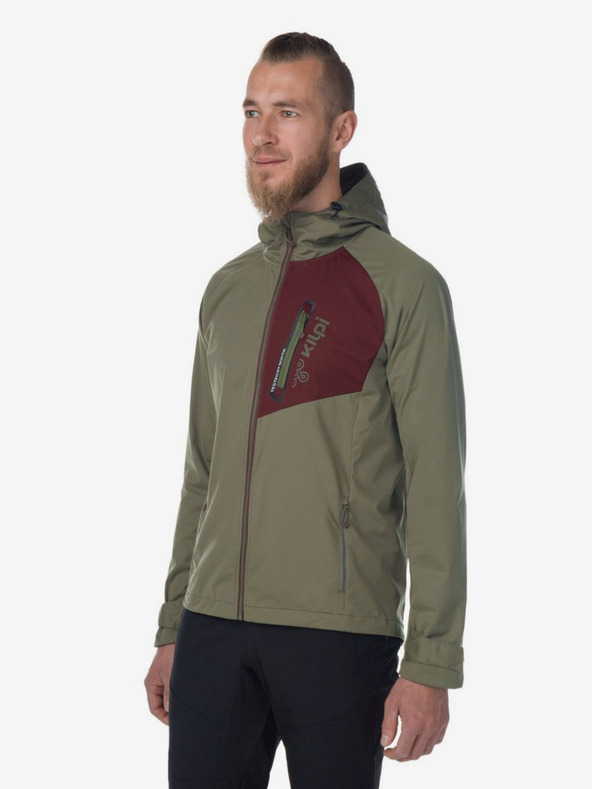 Kilpi Jachetă softshell kaki pentru bărbați Kilpi Beltra-M
